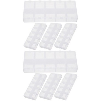  2 Count Plastik Boxen Aufbewahrung Schmuck Aufbewahrungsbox Perlenkästen