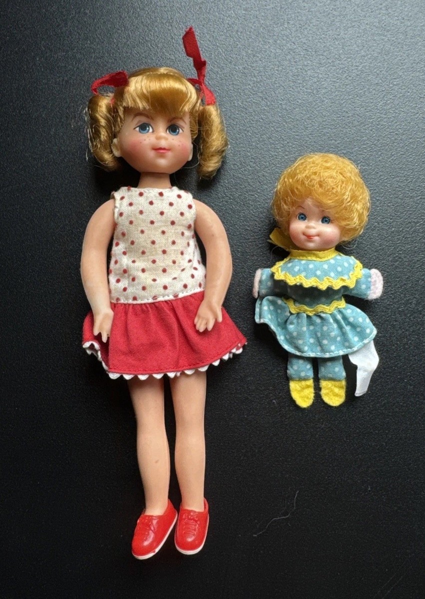 Mattel Buffy Mrs Beasley Dolls, Family Affair Line, Near Complete, 1967  READ