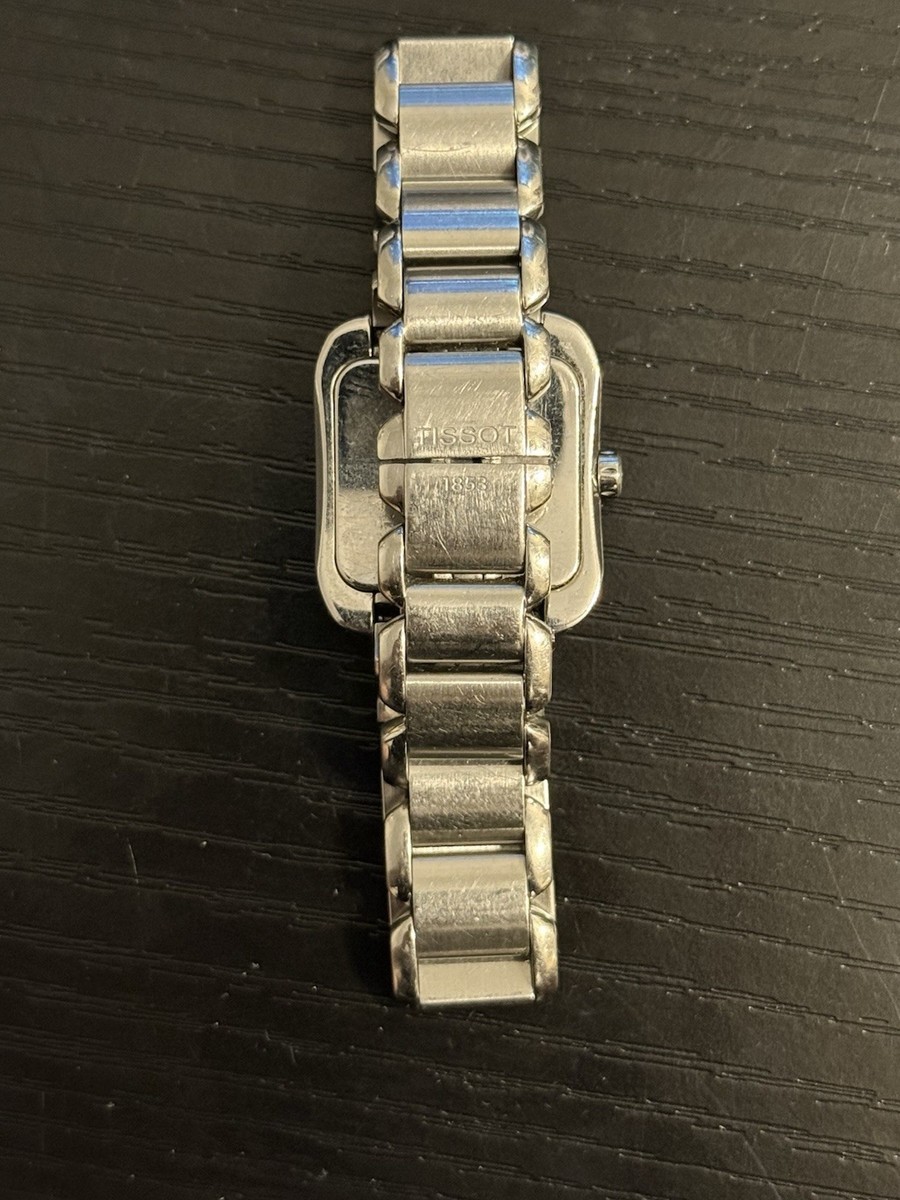Tissot Mother Of Pearl MOP Dial Ladies Watch Silver Bracelet L750
