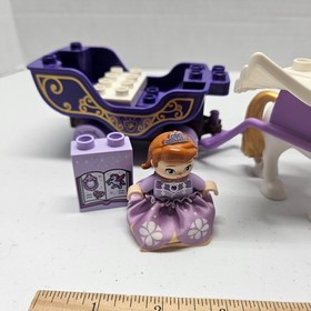 Lego Duplo SOFIA MAGICAL CARRIAGE Set #10822 Princess Minifigure - 100% COMPLETE
