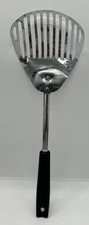 Vintage Ecko Kitchamajig Slotted Spatula Black Kitchen Utensil *Made In USA (AL)