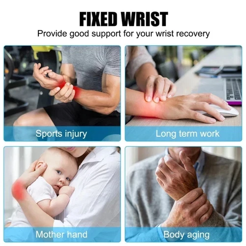 Hand Wrist Splint Support Bar Brace - Carpal tunnel Arthritis Sprain Pain Relief - Picture 7 of 11