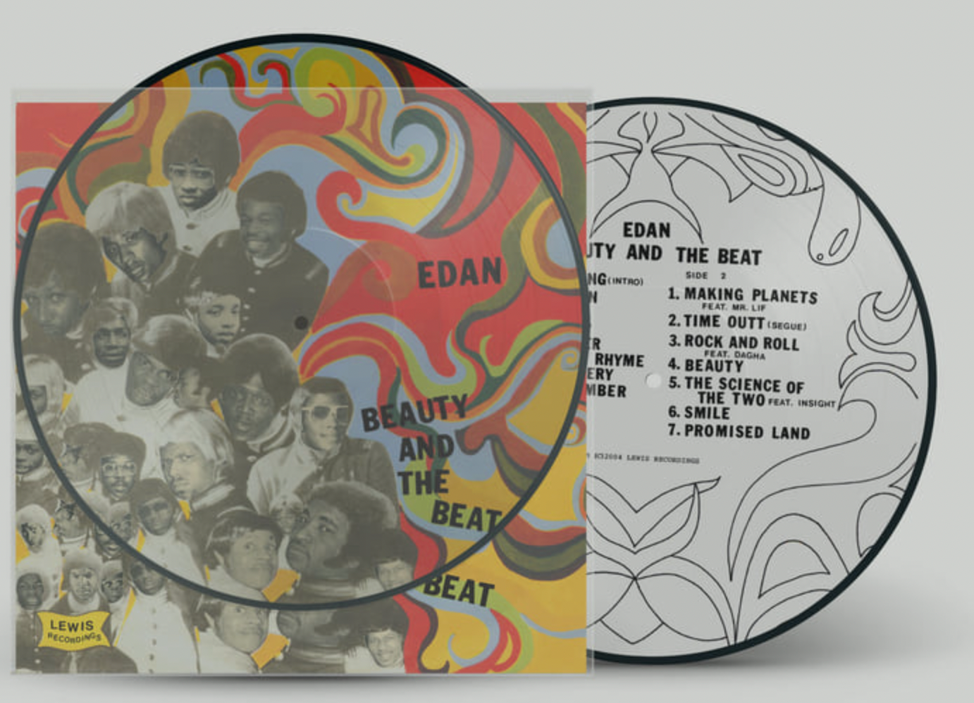 Edan, Beauty and the Beat, Ultra Clear Vinyl LP, New & Sealed (Lewis Recordings)