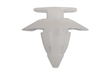 Image of CONNECT 36287 Panel Clips 50 Pieces White Nylon Trim Fixings Fits Ford