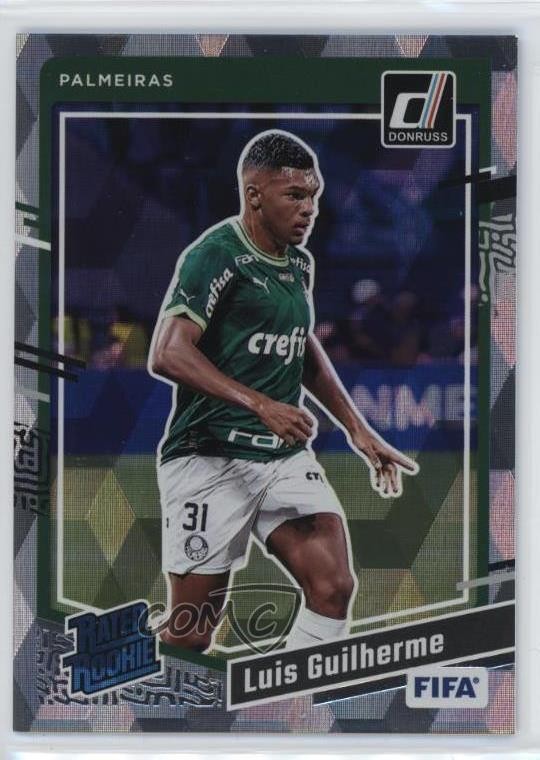 2023-24 Panini Donruss FIFA Rated Rookie Cubic Luis Guilherme #196 19ir