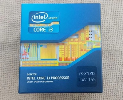 Intel Core I3-2120 Dual-Core 3.3 GHz 3 MB Cache LGA 1155 UNOPENED BOX NEW