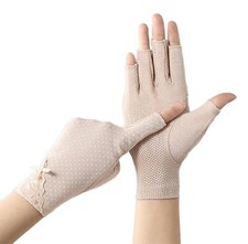 Womens Sun Gloves UV Protection Driving Gloves for Outdoor Sports Cycling