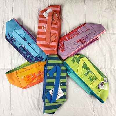 Trader Joe's Mini Insulated Bag Set Multicolor 6 Pack NEW