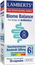Lamberts Biome Balance for Antibiotics 30 Capsules Probiotic Gut Health