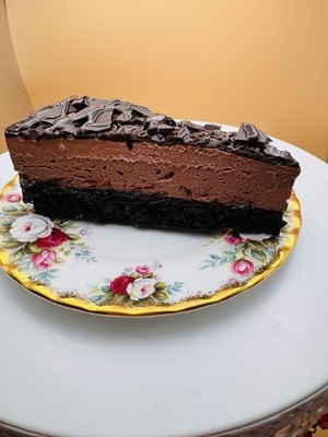 Fax Foods Faux Chocolate Cheesecake Brownie Base Display Prop