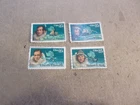 USA Used, 1988. Scott #2386-89, 25 Cent Antarctic Explorers, (Set of 4)