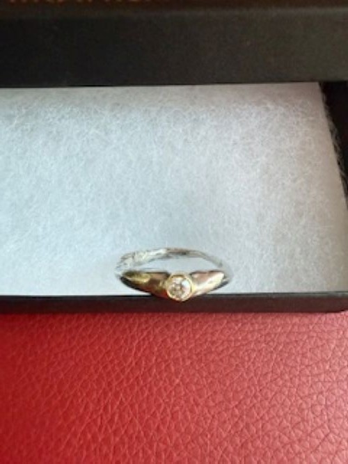 Chikahisa Studio Devotion Ring Silver Handmade Ba… - image 2