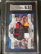 2024 Certified Drake Maye/Penix/Mccarthy/Jayden Daniels Quad Patch (RC)  #16/20