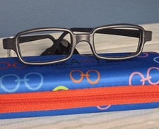 Miraflex New Baby 1 NB1-J Eyeglass Frame 39/17 Charcoal Gray