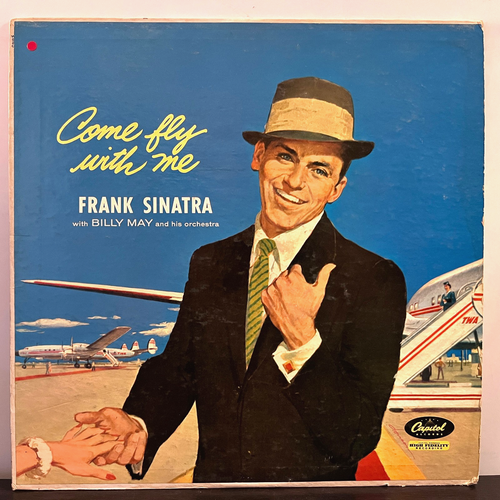 FRANK SINATRA - Come Fly With Me (1958 Mono) - 12" Vinyl Record LP - VG