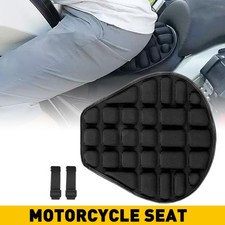 Motorcycle Comfort Gel Seat Cushion Pillow Pad Pressure Relief Cover Breathable