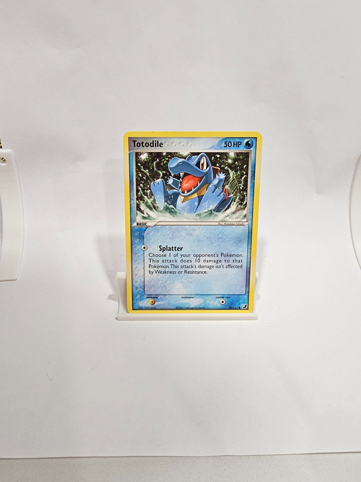 Totodile - 78/115 Unseen Forces - Pokémon TCG - 2005 NM/MT Pokemon Nintendo
