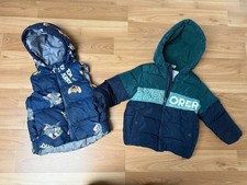 2tlg Kinder Junge Räuber Paket Set Herbst Winter Jacke Weste Gr 104