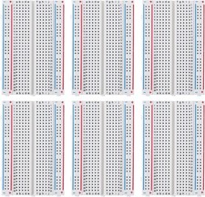 breadboard Set Prototype Board - 6 PCS 400 Pin Solderless Board Kit for Raspb...