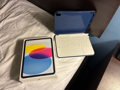 Apple iPad 10th Gen. 64GB and Apple magic keyboard with trackpad