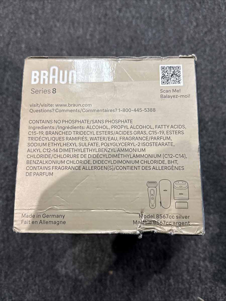 New Braun Series 8 Wet & Dry Electric Shaver 5795 | eBay