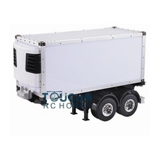 US STOCK 20ft RC Reefer Semi Trailer Container for 1/14 DIY Tractor Truck Cars