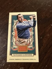2013 Panini Golden Age - Walter Hagen #40 American Caramels Mini Blue Back...