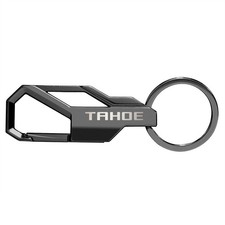 Chevrolet Tahoe Black Carabiner-style Snap Hook Metal Key Chain