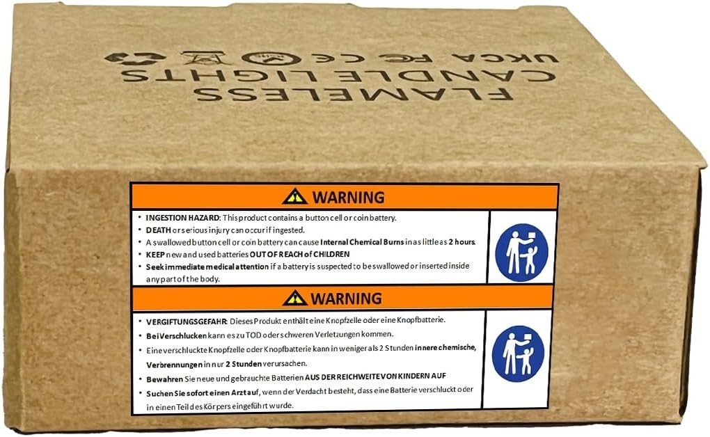 "LED Tea Lights with 6-Hour Timer: 12 Warm Yellow Flickering Candles for Events