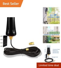 Omni-Directional 4G LTE Wall Mount Antenna - Compatible with All Major Carriers