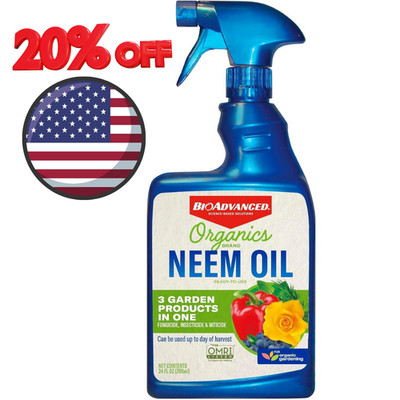 BioAdvanced Organics Brand Neem Oil Ready-to-Use 24 oz
