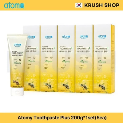 Atomy Toothpaste Plus Oral Care with Propolis 200g x 1set (5ea)