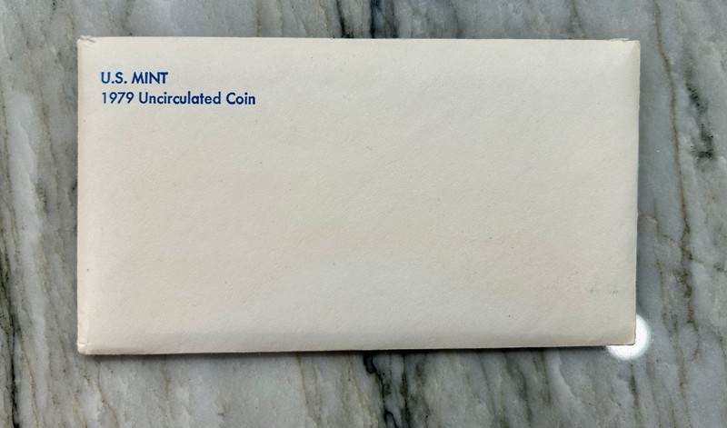 1979 US Mint Uncirculated Coin Set Original Government Packaging