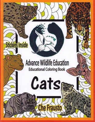 Cats: Educational Coloring Book by Che Frausto (English) Paperback Book