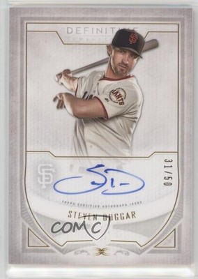 2019 Topps Definitive Collection Rookie 31/50 Steven Duggar #DRA-SD Auto RC 6w8