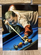 EFREN REYES SIGNED AUTO 8x10 BILLIARD PHOTO “MASTER OF THE TABLE” INSCRIBED 355