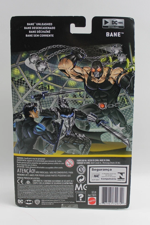 Figura de acción DC Batman Mission 80 Years Bane Foto 2 de 2