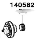 SATA Fluid Tip Element Seal (140582) for SATA 5500, 5000, 4000, 1000, 100 - Picture 1 of 3