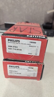 PHILIPS MSR 575/2  575w metal halide Stage Studio light bulb 198990