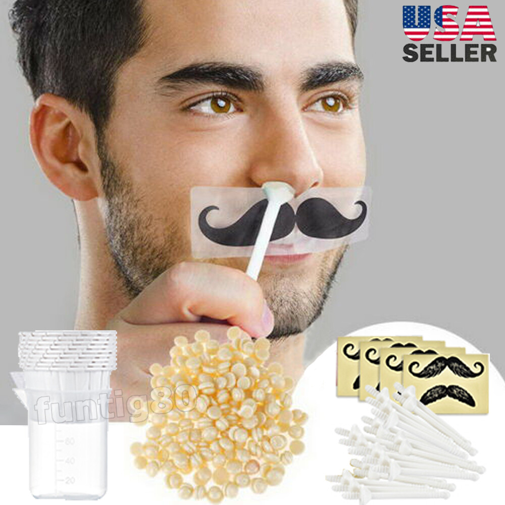 Nose ear Hair Removal Wax Bead Kit Nasal Effective Painless for Hair Removal Wax