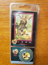 Disney Decades Coin and Card #37 "1966 Winnie the Pooh" NIB