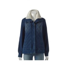 New Sonoma Women's Quilted Denim Jacket, Size: S   ()