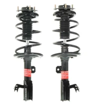 2 Monroe Quick-Strut Left+Right Front Struts Shock Coil Springs for Toyota