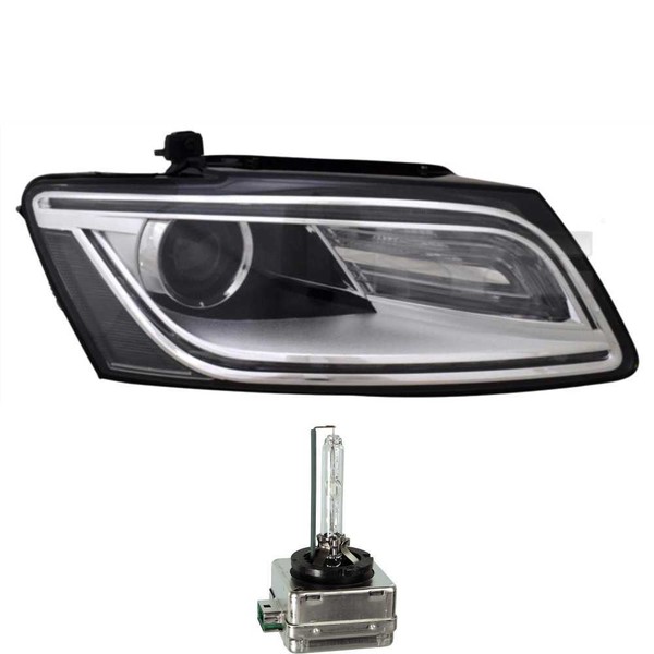 Xenon Scheinwerfer Rechts D3S FüR Audi Q5 8R 8RB Inkl. Osram Lampen-image
