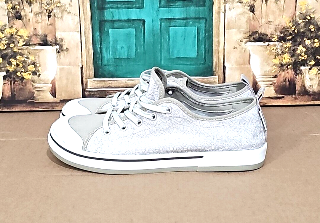 Sneakers Keen donna taglia 11 Elsa II all'uncinetto taupr provinciali beige stringate