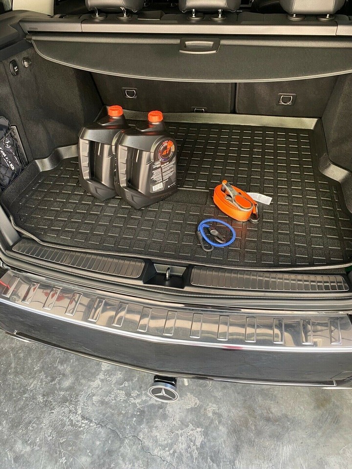 Rear Trunk Floor Cargo Liner Tray Boot Mat for MERCEDES-BENZ GLK 2009 ...