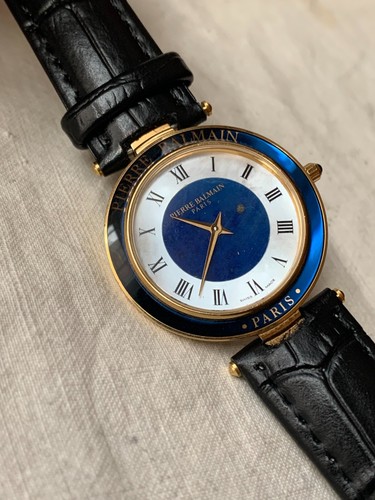Pierre Balmain Paris Quartz ref. 176.1181H.3 cassa placcata oro 33mm anno 1990 - Picture 11 of 15