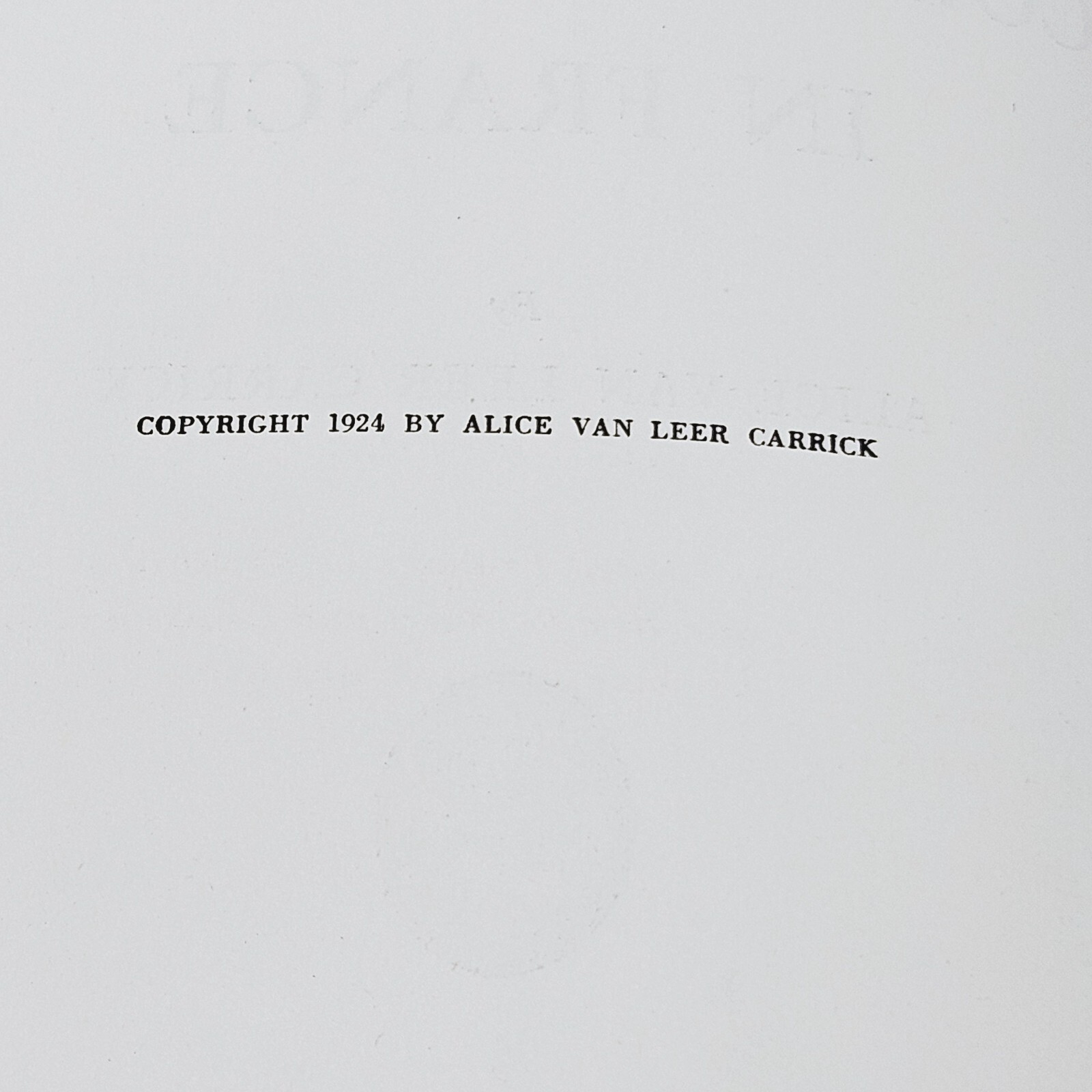 Collector's Luck In France (1924) In England (1926) Alice Van Leer Carrich Lot 2