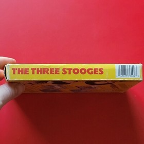 Nintendo NES The Three Stooges Game Box Manual Cleaned Tested Mo Curly Larry