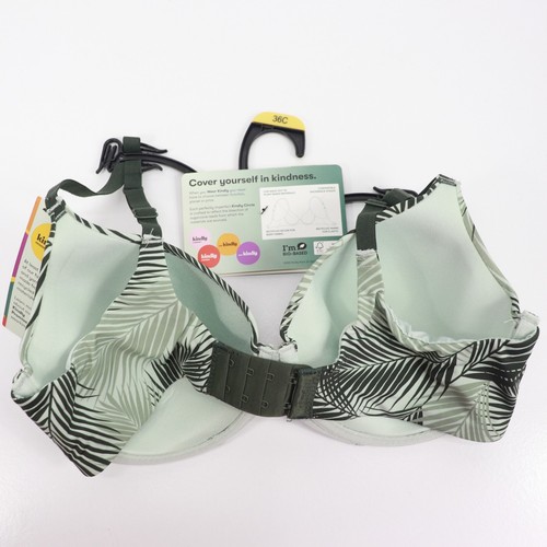 Kindly Yours Women s Sustainable Tailored Full Coverage T Shirt Bra 36C 